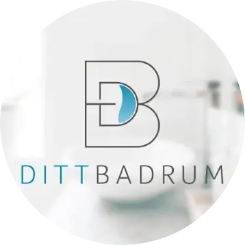 Ditt badrum logga rund